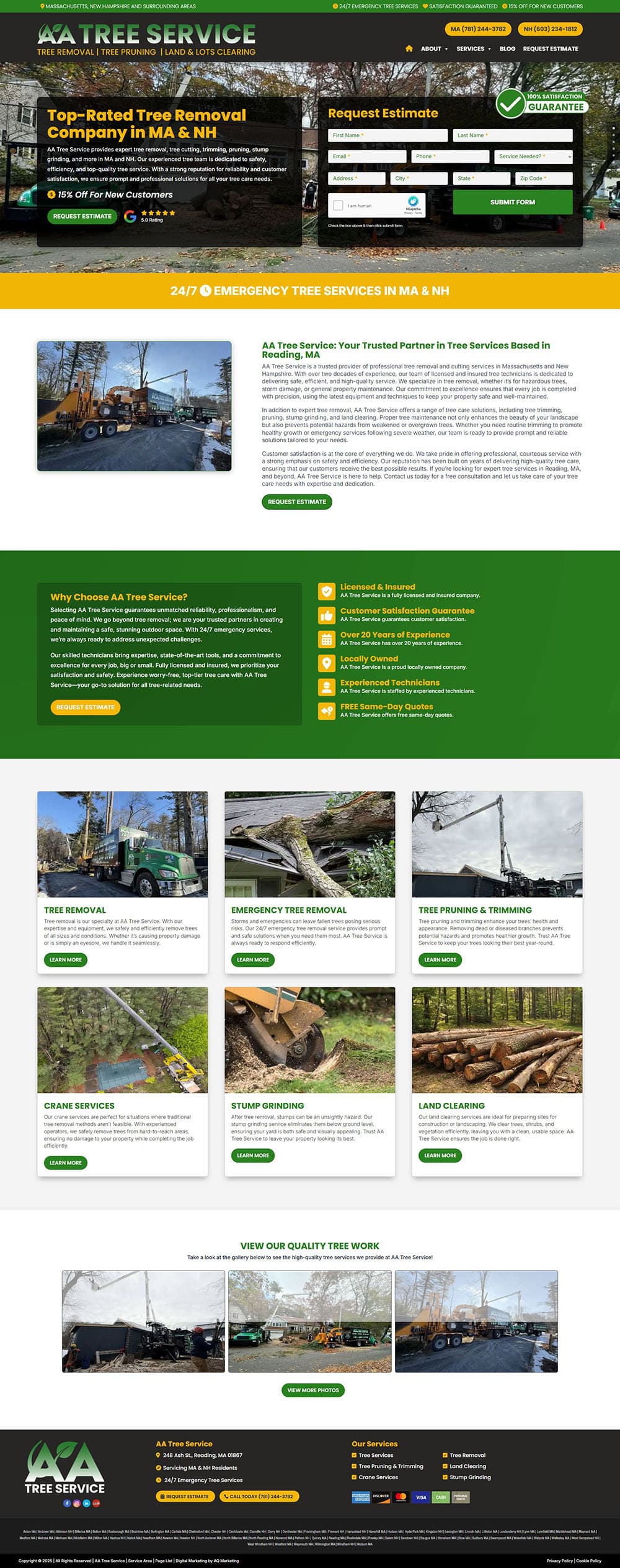 AA Tree Service