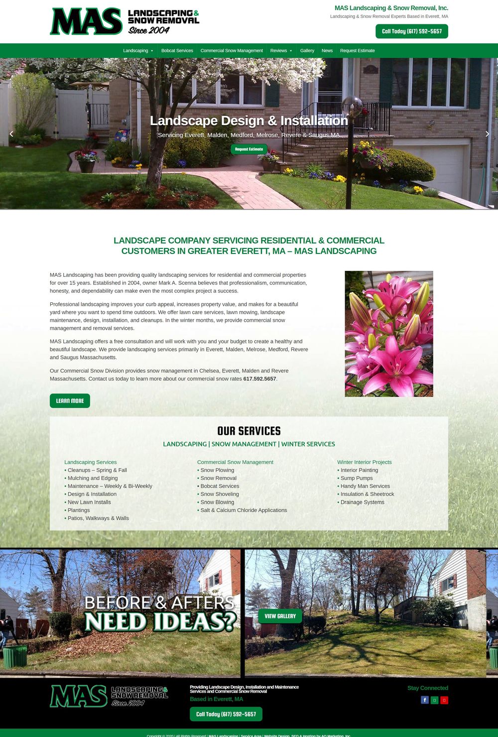 MAS Landscaping & Snow Removal, Inc.