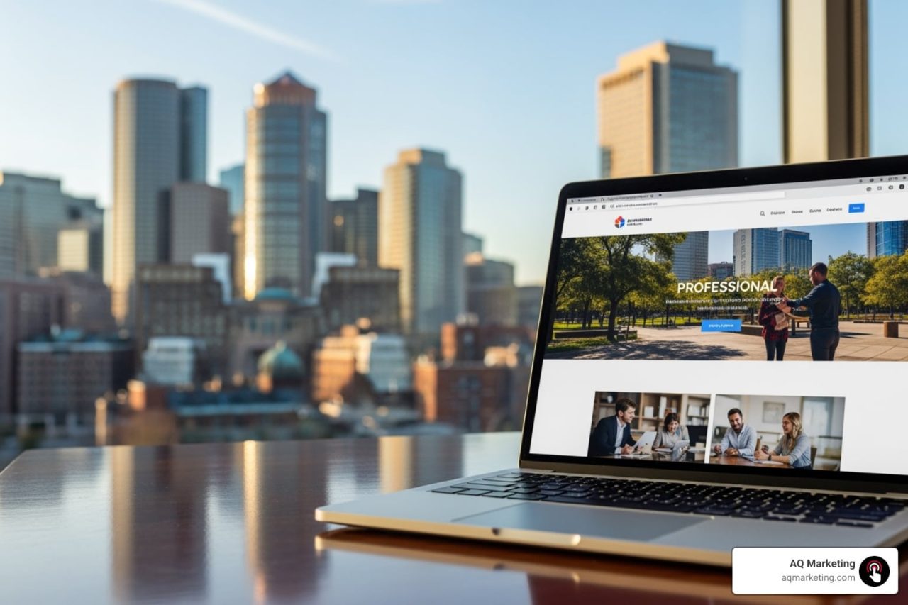 From Concept to Click: The Best Web Design in Boston | AQ Marketing